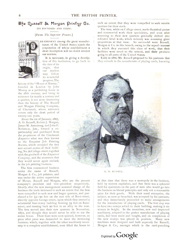 1889 - Russel & Morgan Printing Co history1.jpg