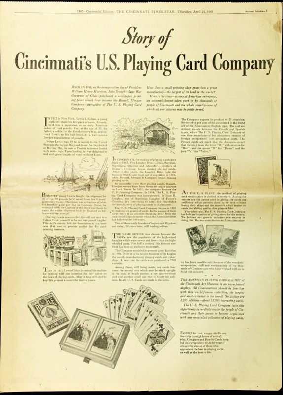 1940-04-25 - Cincinnati Times Star page re USPCC.jpg