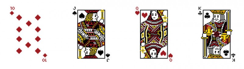 A few face cards